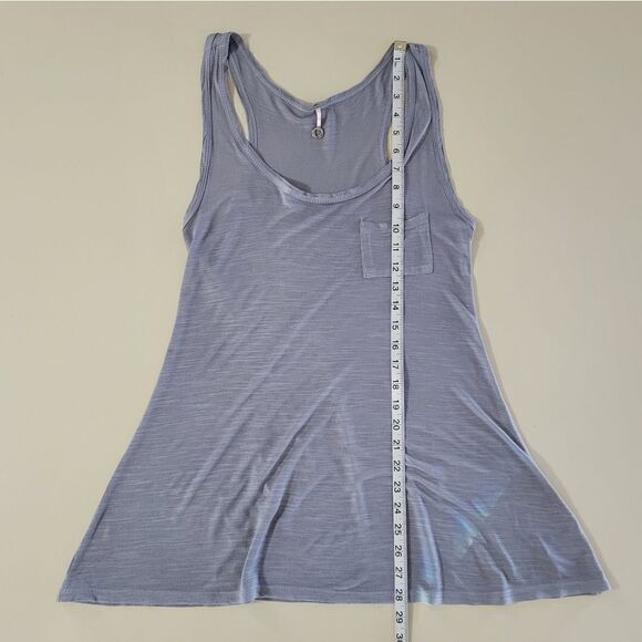 Robin K. Women's Gray Scoop-neck Long Tank Top - Picture 4 of 9